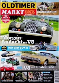 Deckblatt Oldtimer Markt (07/2016)